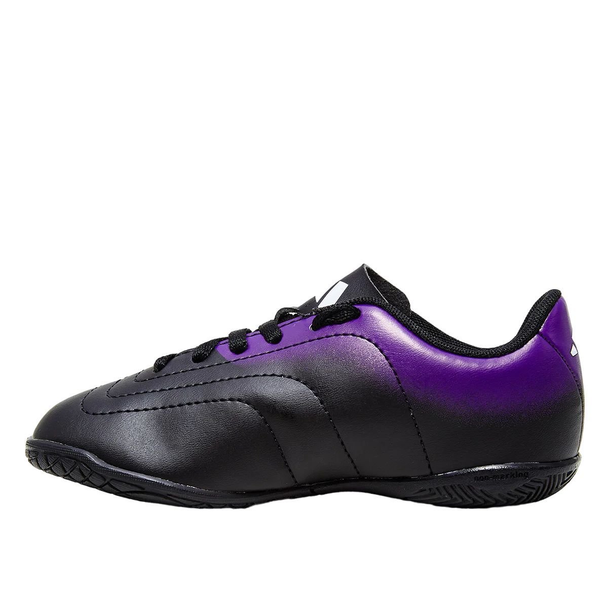 Chuteira Juvenil Adidas Futsal Rabisco JJ6360 Preto/Roxo 2