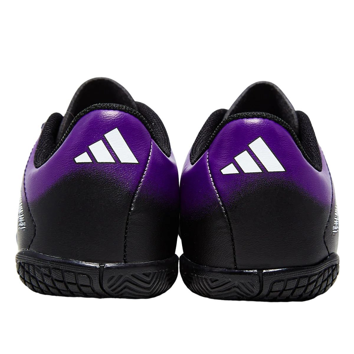 Chuteira Juvenil Adidas Futsal Rabisco JJ6360 Preto/Roxo 4