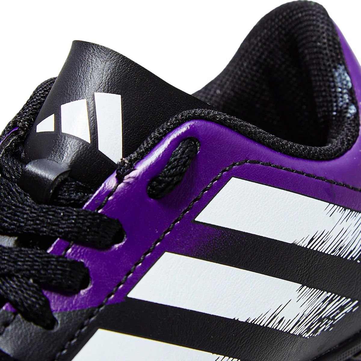 Chuteira Juvenil Adidas Futsal Rabisco JJ6360 Preto/Roxo 8