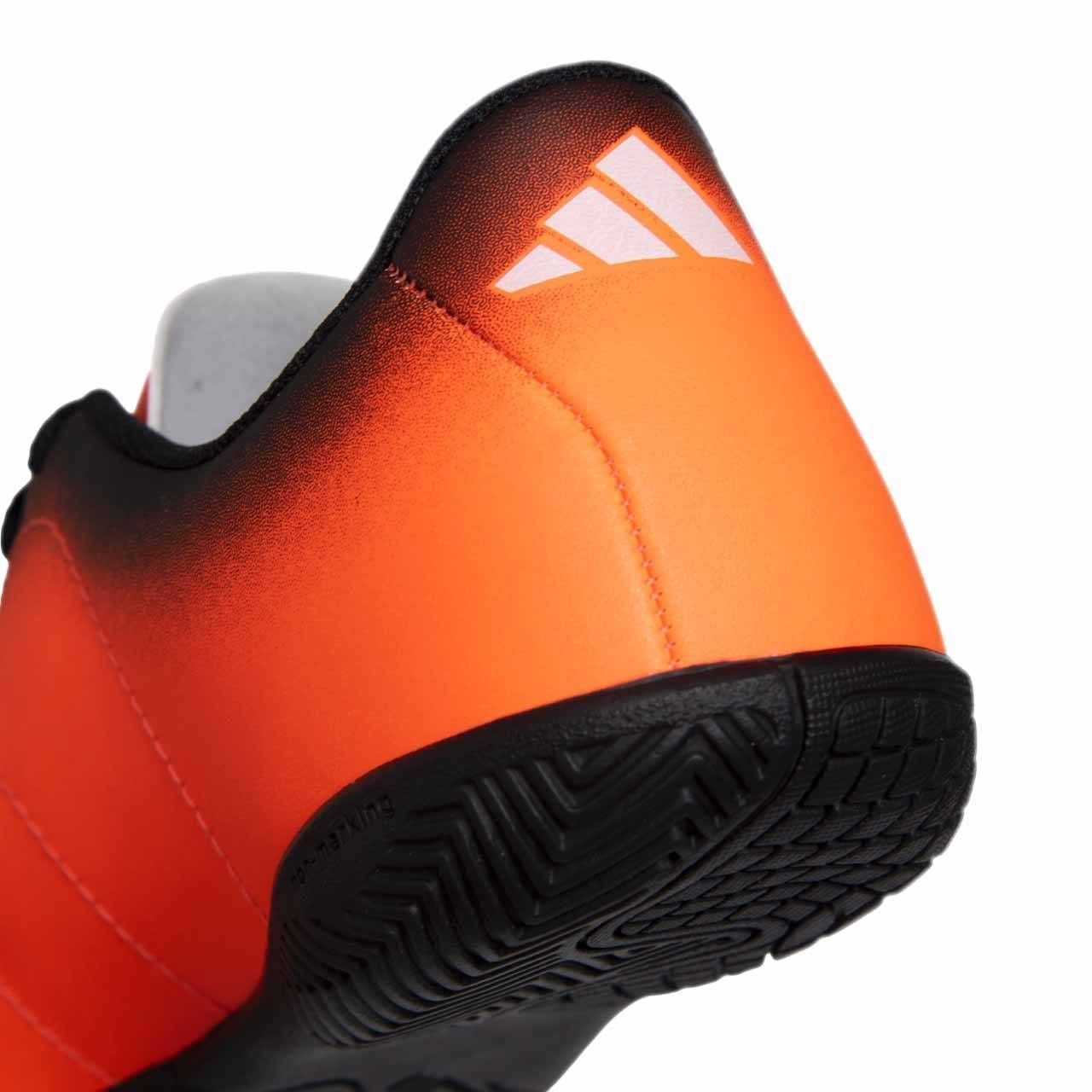 Chuteira Juvenil Adidas Futsal Rabisco JJ6361 Laranja/Preto 7