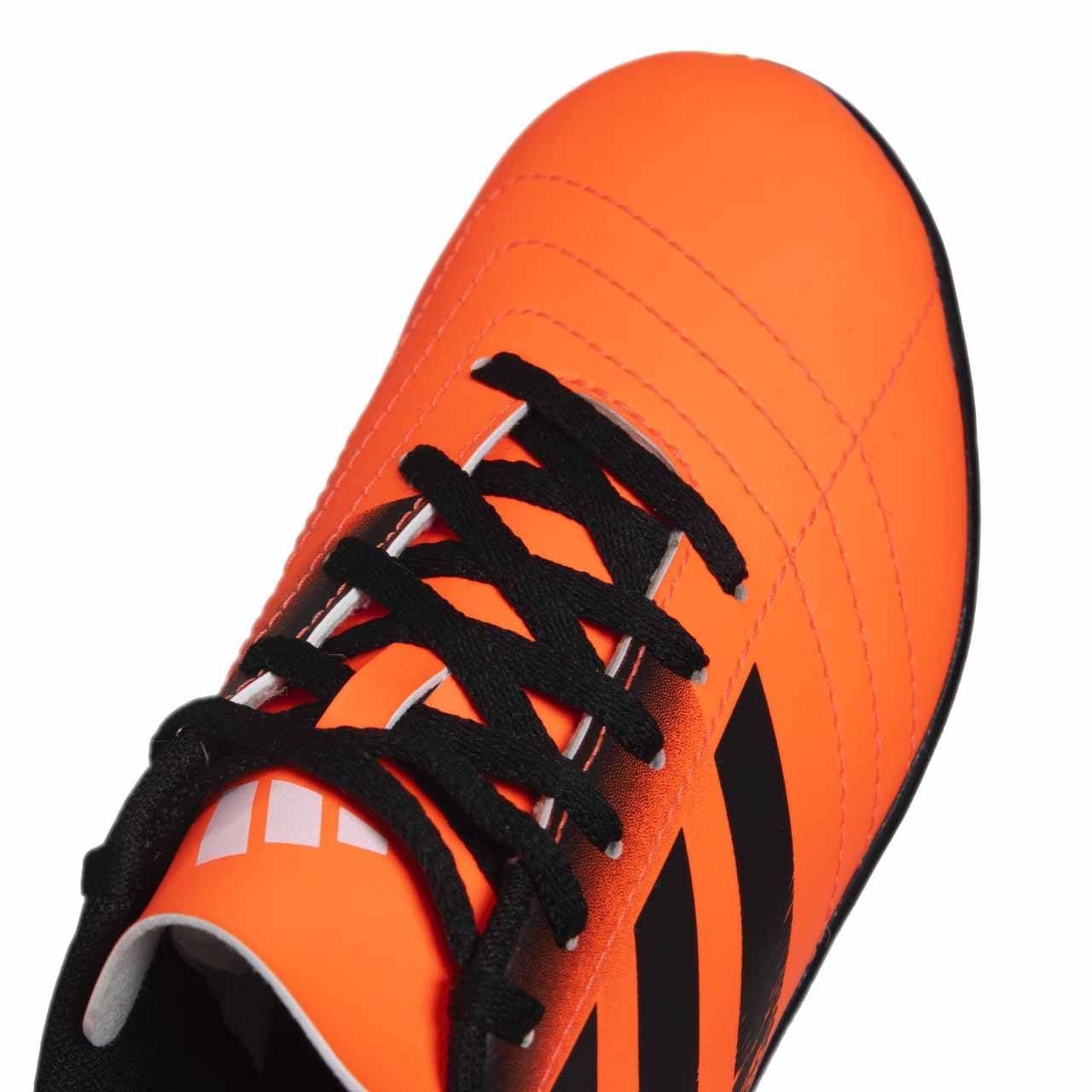 Chuteira Juvenil Adidas Futsal Rabisco JJ6361 Laranja/Preto 8