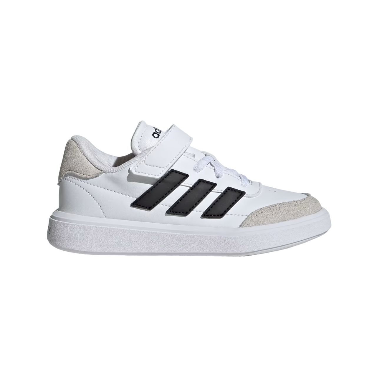 Tênis Juvenil Adidas Courtblock ID6506 Branco/Preto 1