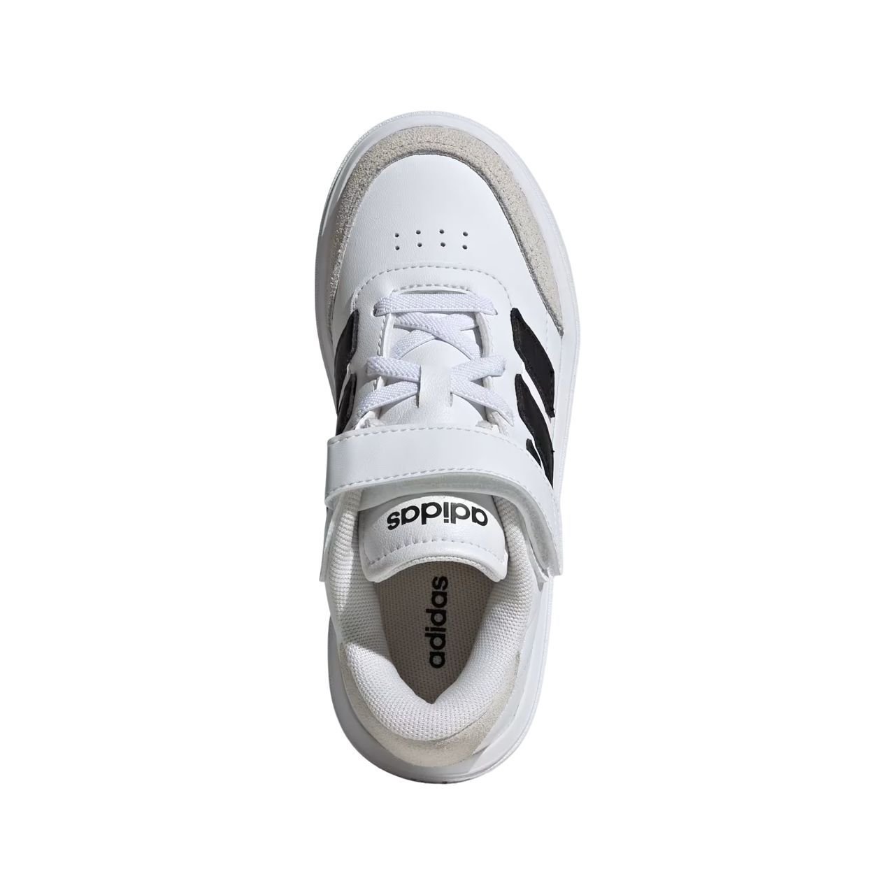 Tênis Juvenil Adidas Courtblock ID6506 Branco/Preto 5