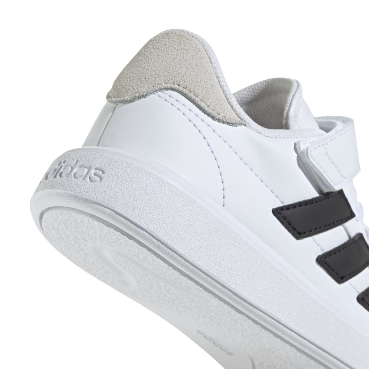 Tênis Juvenil Adidas Courtblock ID6506 Branco/Preto 6