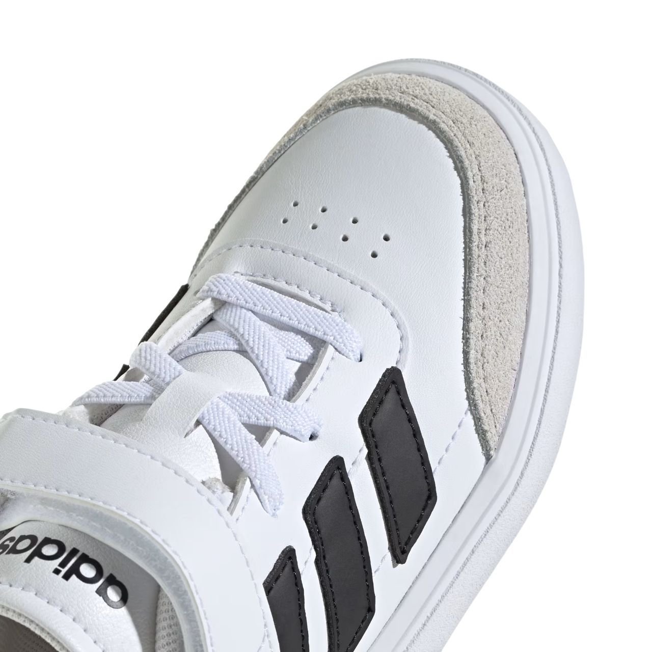 Tênis Juvenil Adidas Courtblock ID6506 Branco/Preto 7