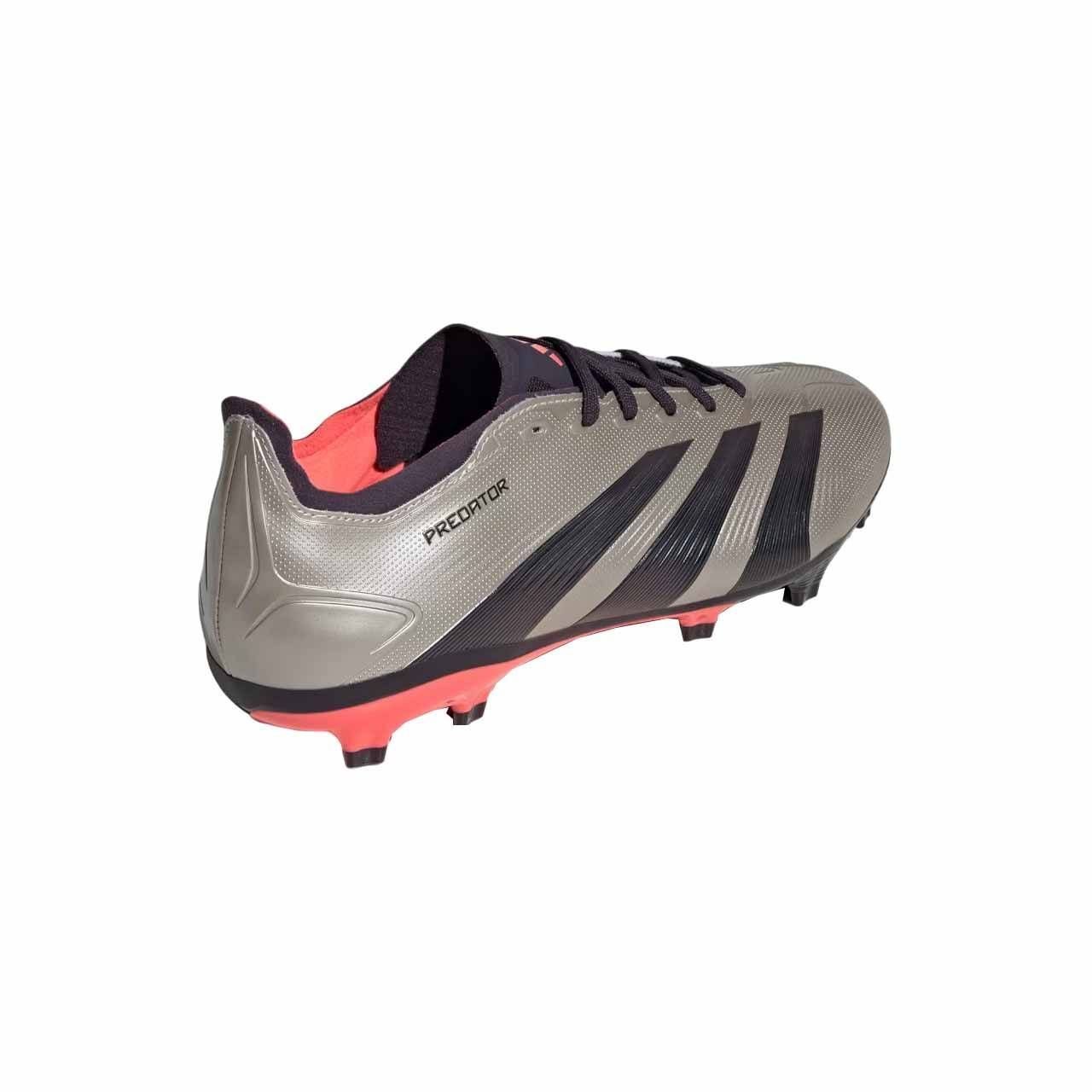 Chuteira Adidas Campo Predator 24 League Low Masc IF6349 Prata 3