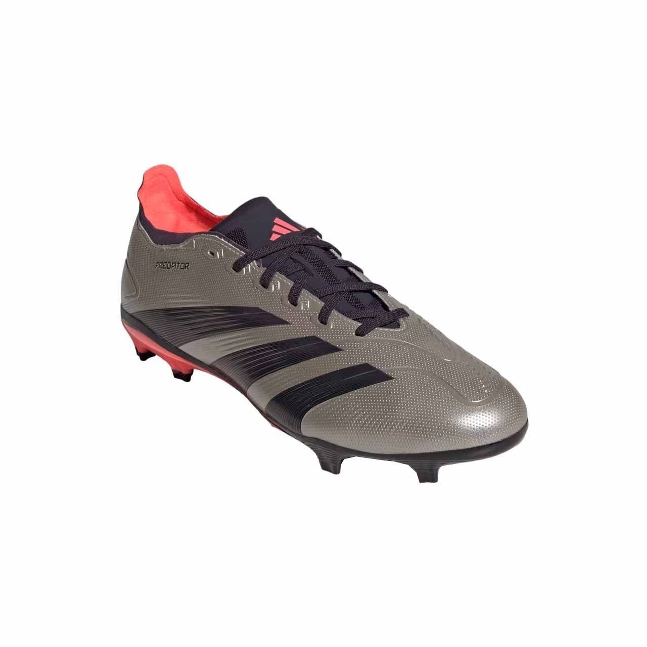 Chuteira Adidas Campo Predator 24 League Low Masc IF6349 Prata 4
