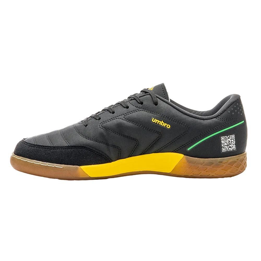 Chuteira Umbro Futsal Br Masculina U01FB00269-156 Preto/Verde 2