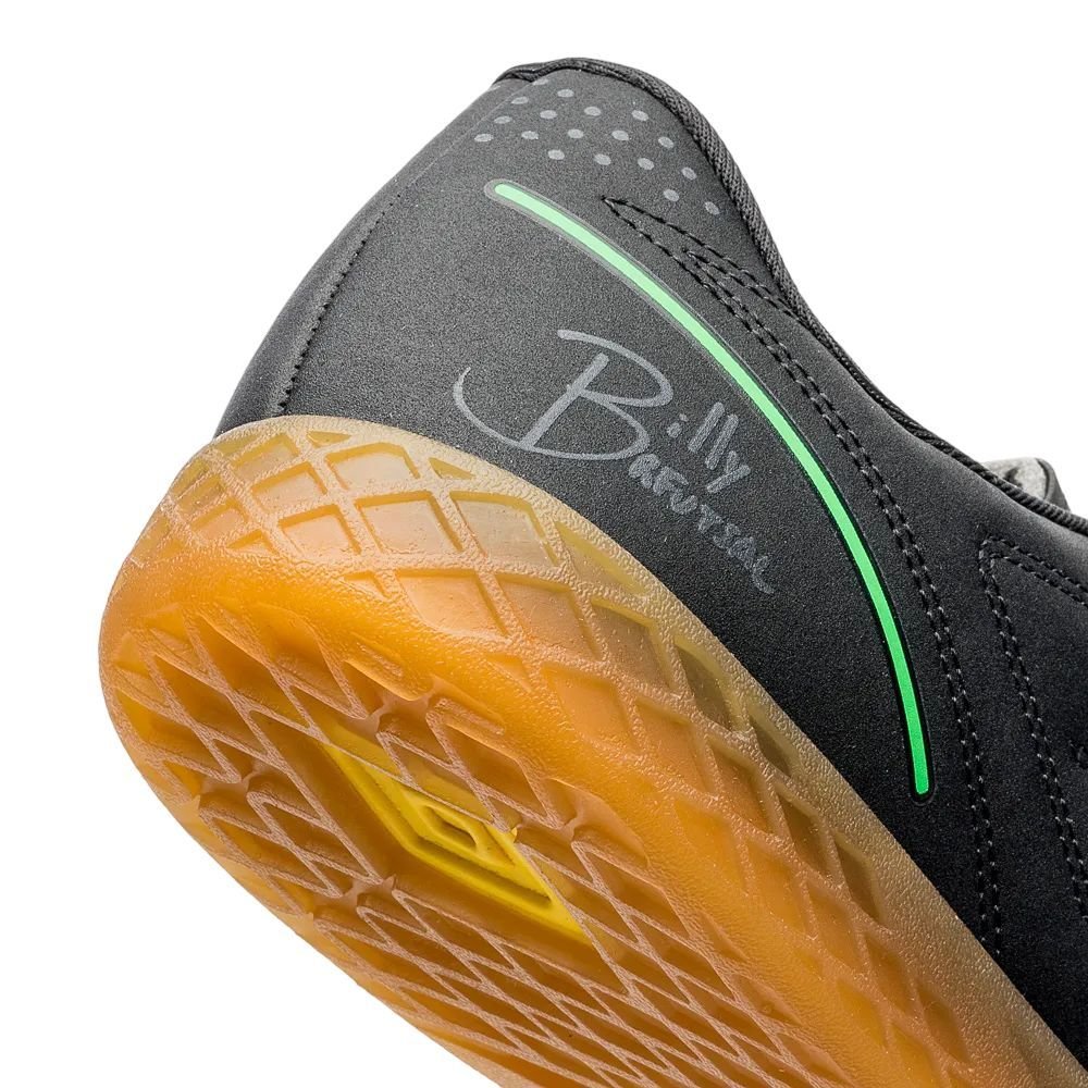 Chuteira Umbro Futsal Br Masculina U01FB00269-156 Preto/Verde 3