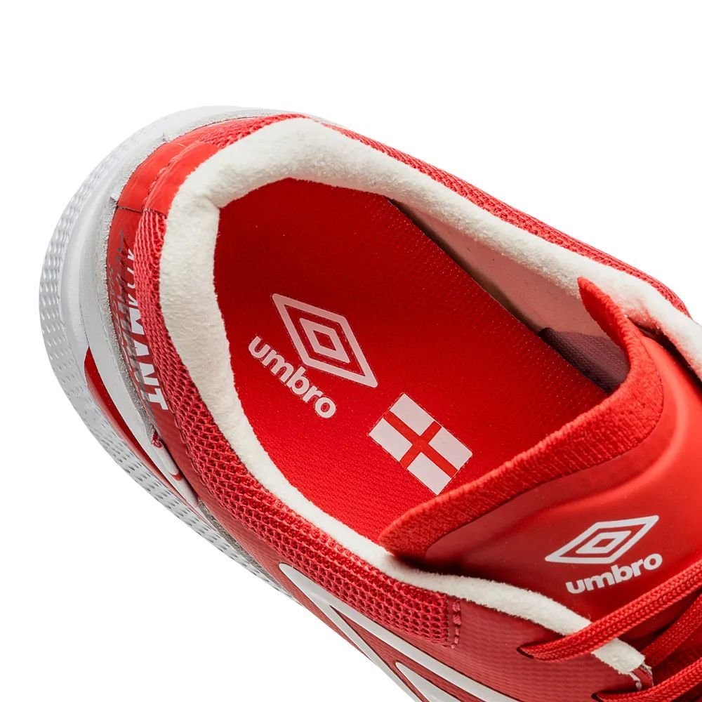 Chuteira Umbro Society Ada Master Class Masc U03FB00290-442 Vermelho/Branco 8