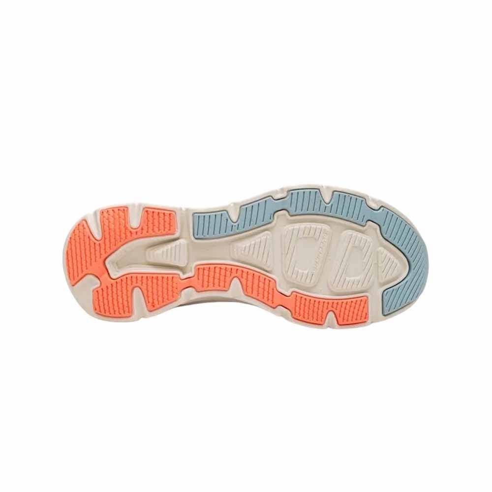 Tênis Skechers Dlux Walker 2.0 Radiant Rose Fem 150095-BLNC Azul Claro/Coral 4