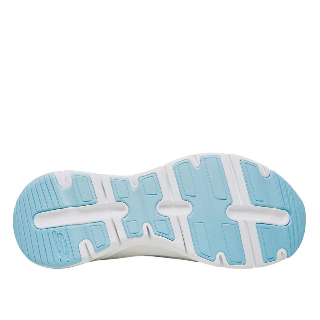 Tênis Skechers Arch Fit New Beauty Feminina 149776BR-WMLT Branco/Rosa Claro 5