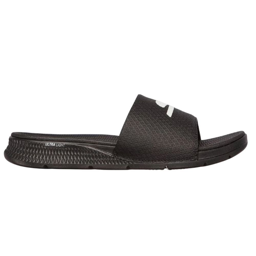 Chinelo Skechers Go Consistent Masculino 229030BR-BKW Preto/Branco 1