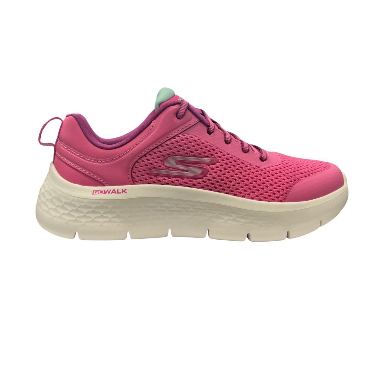 Tênis Skechers Go Walk Flex Feminino 124817BR-PNK Rosa 1