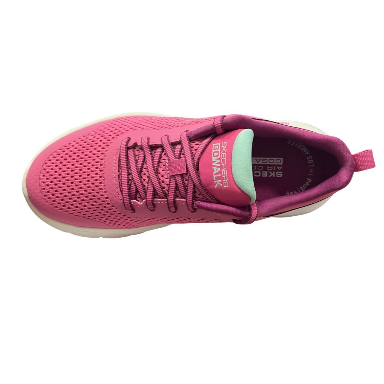 Tênis Skechers Go Walk Flex Feminino 124817BR-PNK Rosa 5