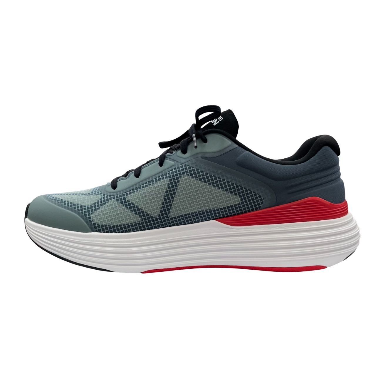 Tênis Skechers Max Cushioning Suspension Masc 220932-SLT Verde/Vermelho 2