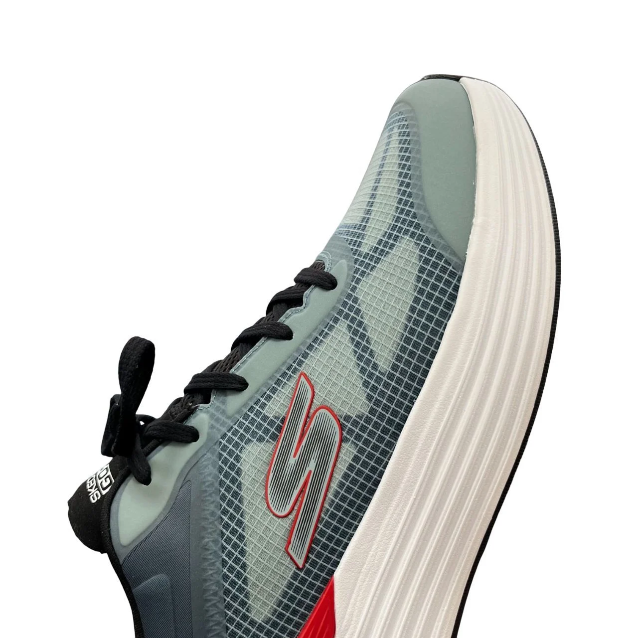 Tênis Skechers Max Cushioning Suspension Masc 220932-SLT Verde/Vermelho 3