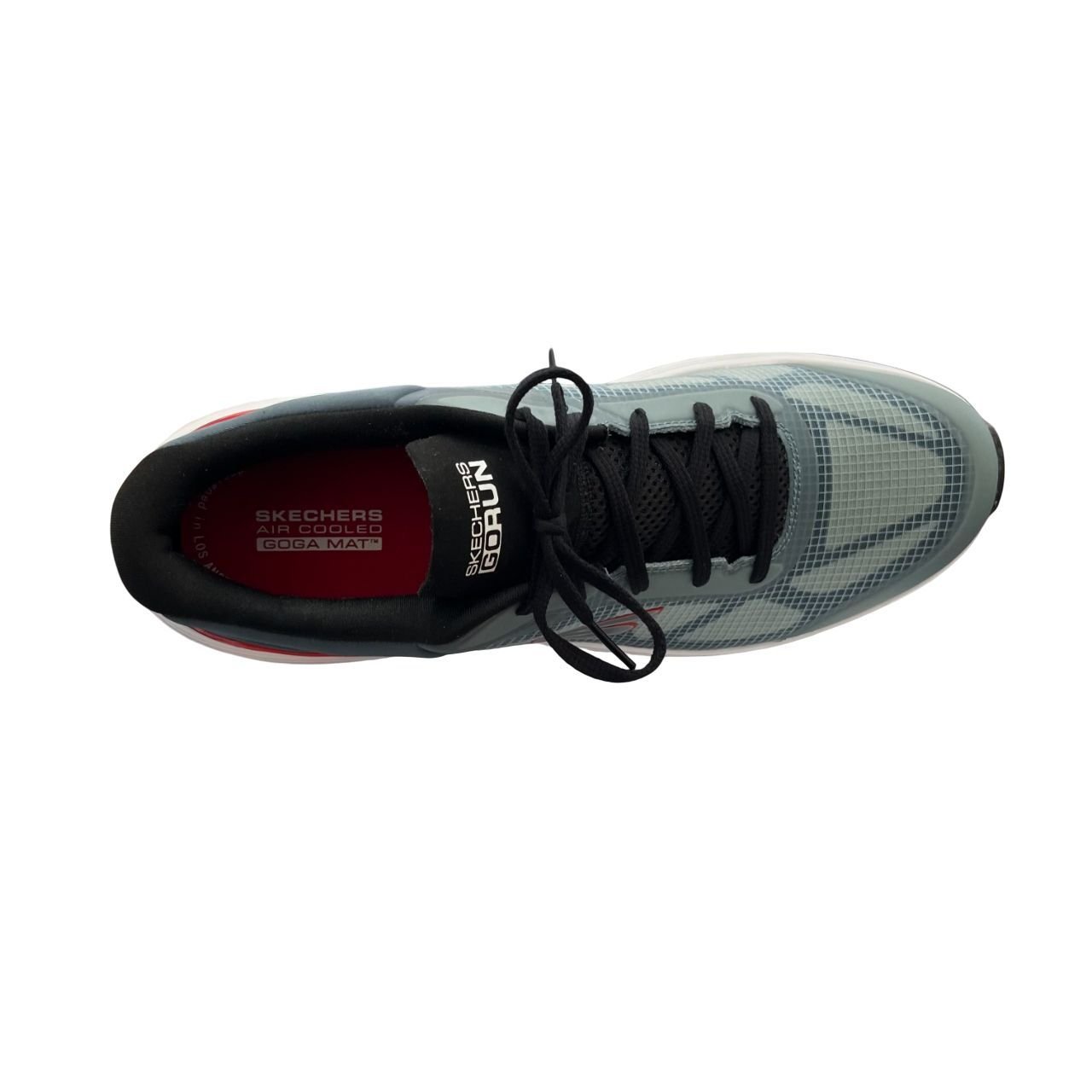 Tênis Skechers Max Cushioning Suspension Masc 220932-SLT Verde/Vermelho 4