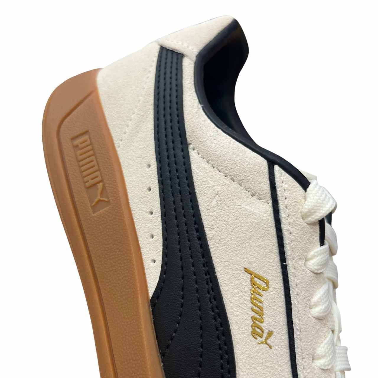 Tênis Puma Club Klassika Feminino 400718-01 Creme/Preto 4