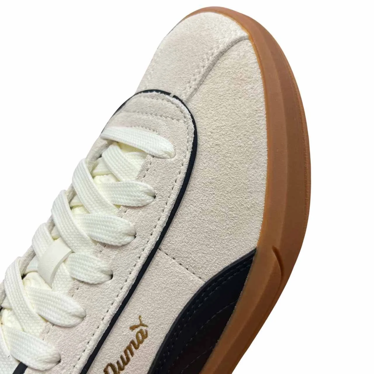 Tênis Puma Club Klassika Feminino 400718-01 Creme/Preto 6