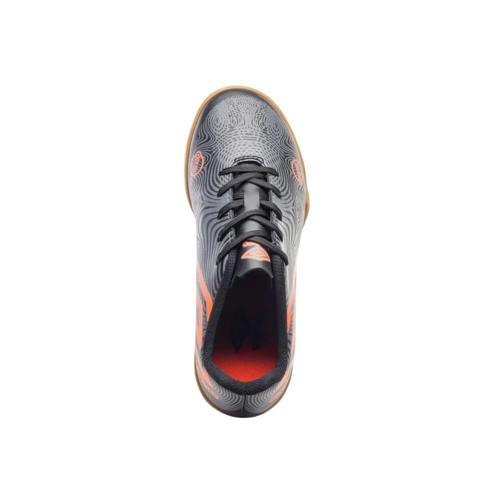 Chuteira Juvenil Umbro Futsal Orbit Jr U07FB00178-186 Preto/Laranja 4