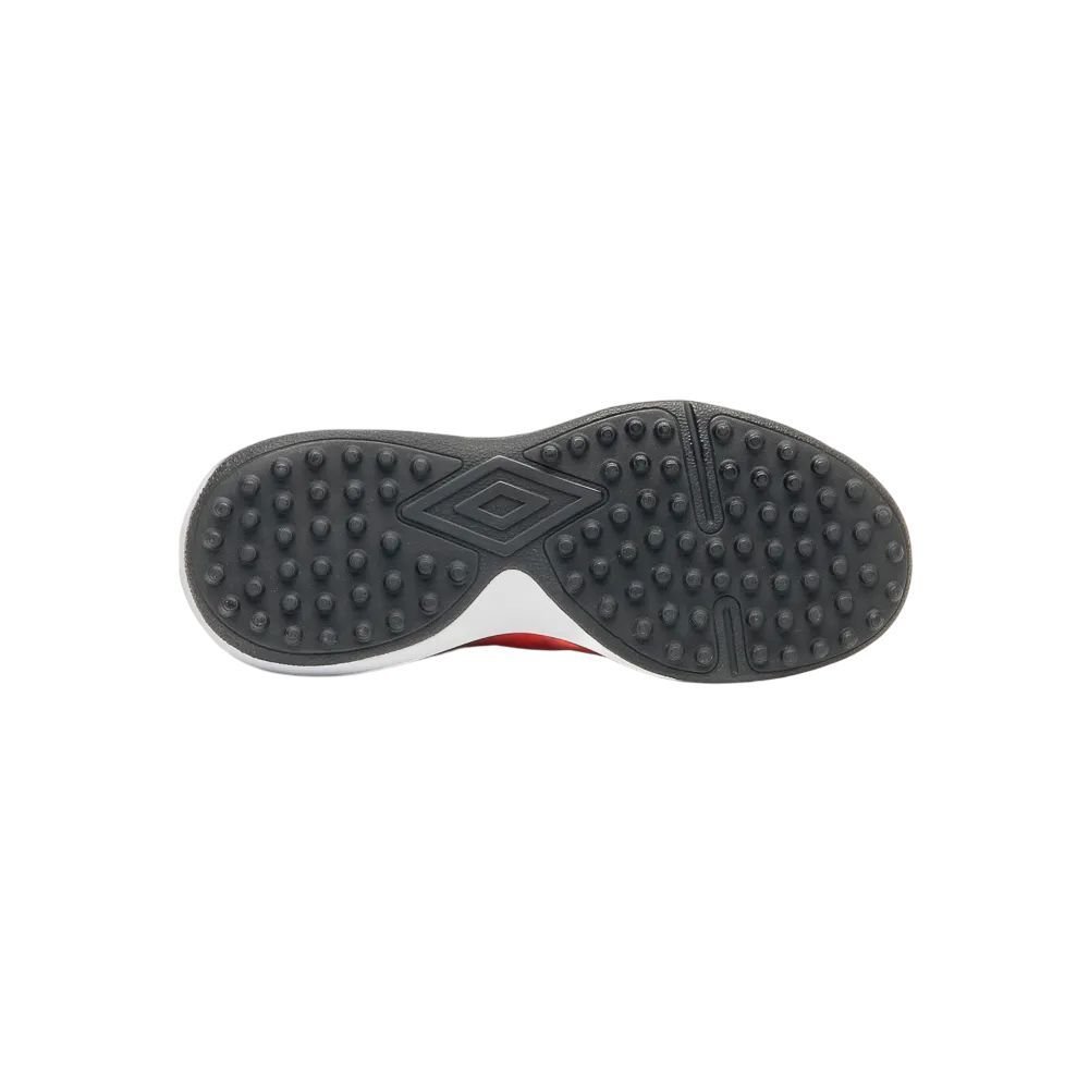 Chuteira Juvenil Umbro Society Futsal Jr U07FB00298-462 Vermelho/Amarelo 6