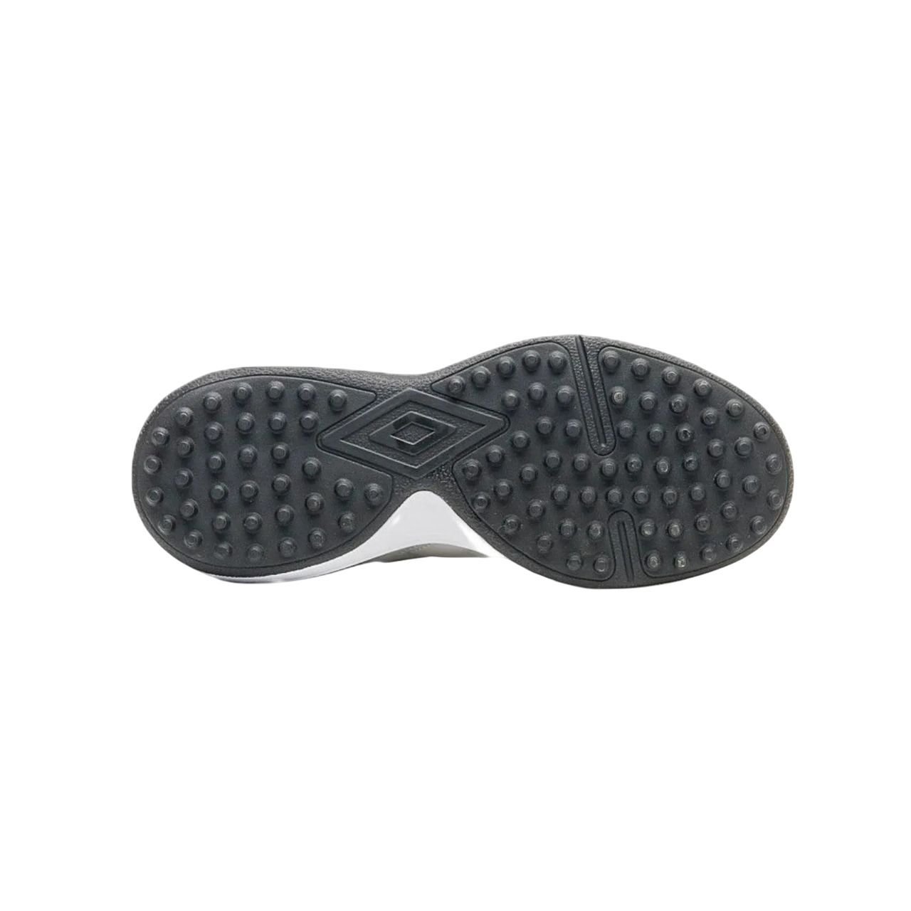 Chuteira Juvenil Umbro Society Br Futsal Jr U07FB00298-256 Cinza Claro/Amarelo 5