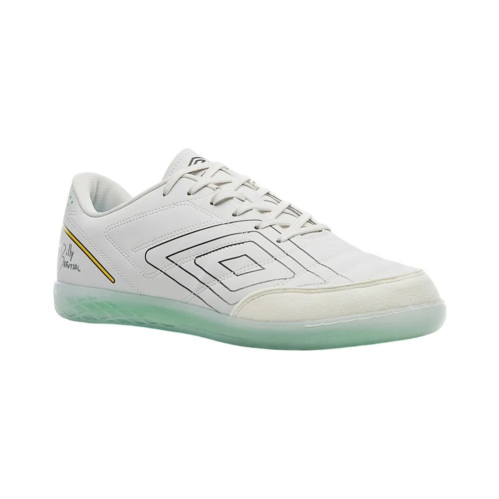 Chuteira Umbro Futsal Br Futsal Masculina U01FB00269-256 Cinza Claro/Verde Claro 3
