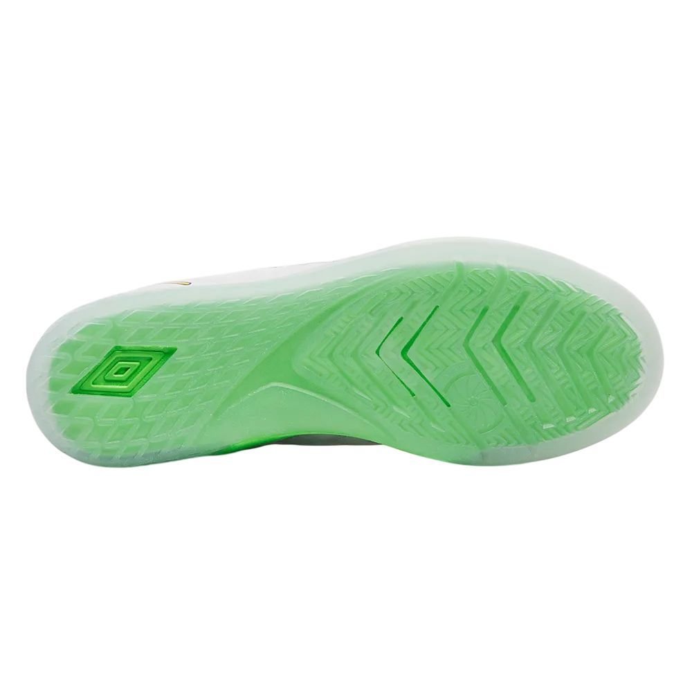 Chuteira Umbro Futsal Br Futsal Masculina U01FB00269-256 Cinza Claro/Verde Claro 8