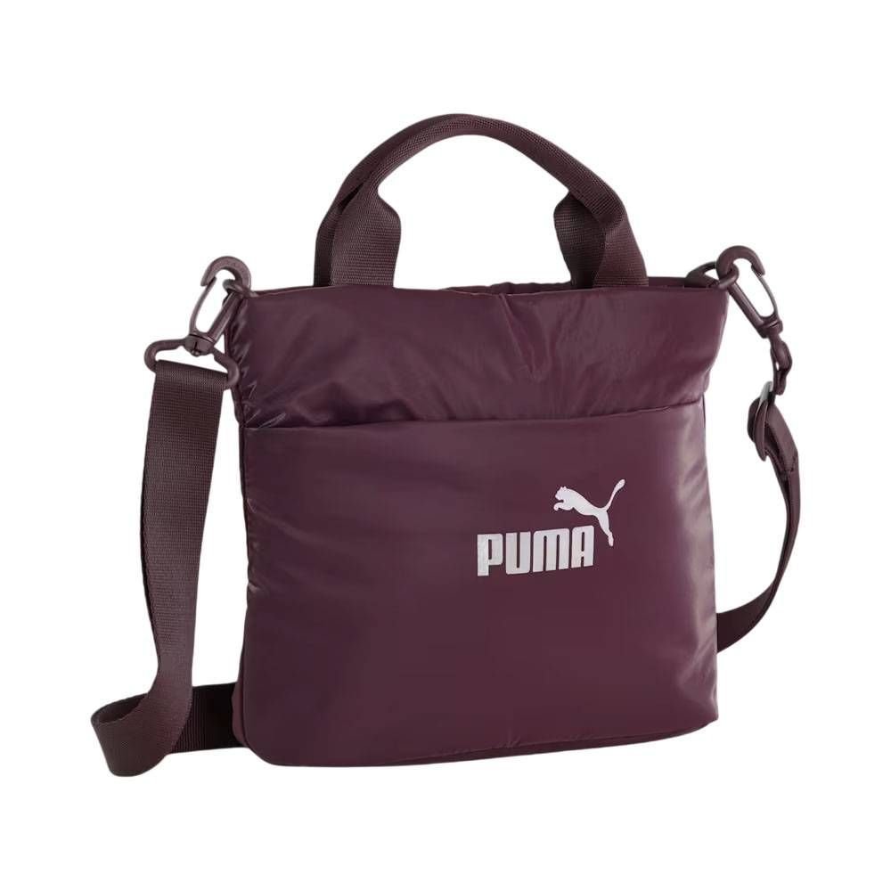 Bolsa Puma Core Up Mini Tote Unissex 090653-02 Roxo 1