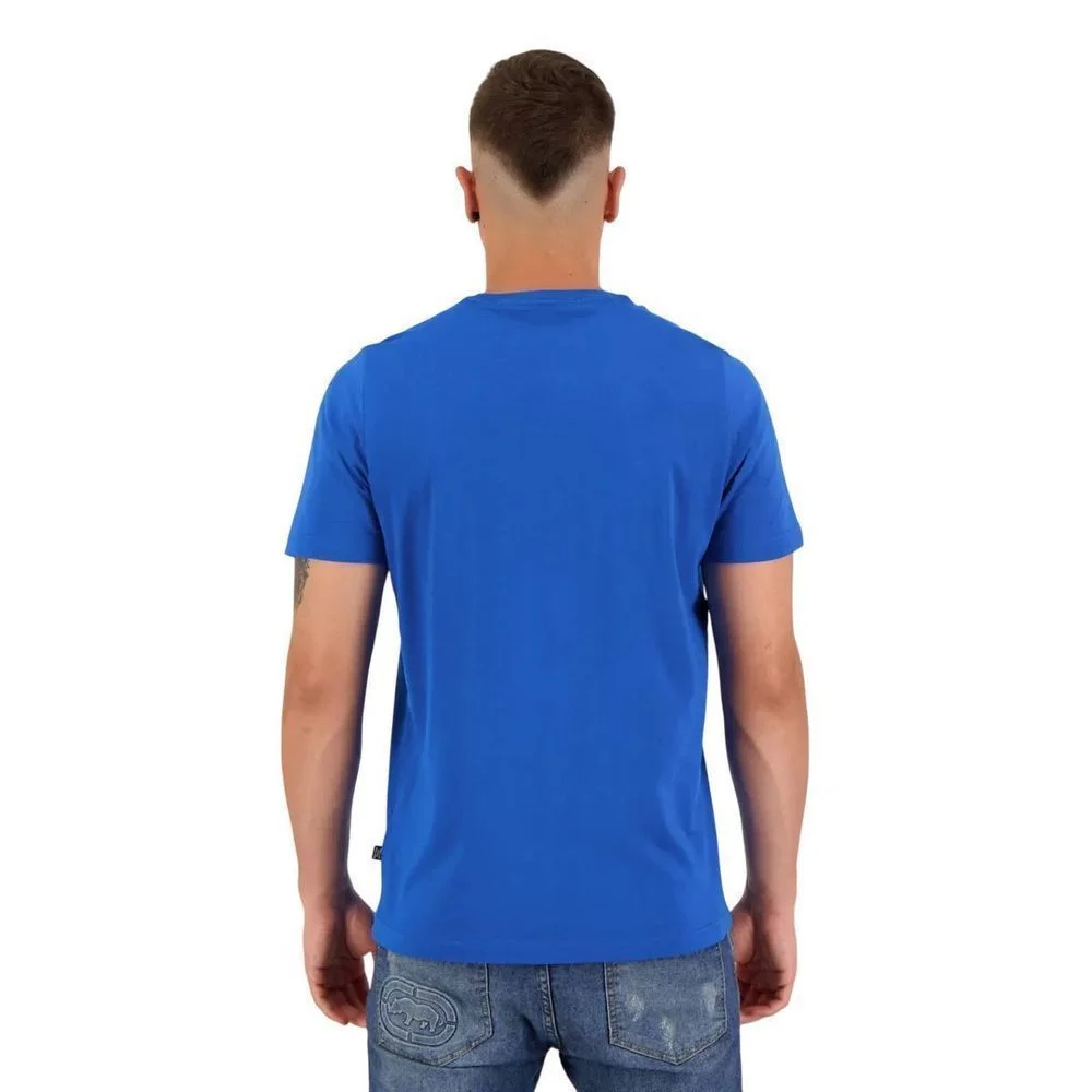 Camiseta Puma M/C Essentials Small Logo Masculina 684377-04 Azul 4
