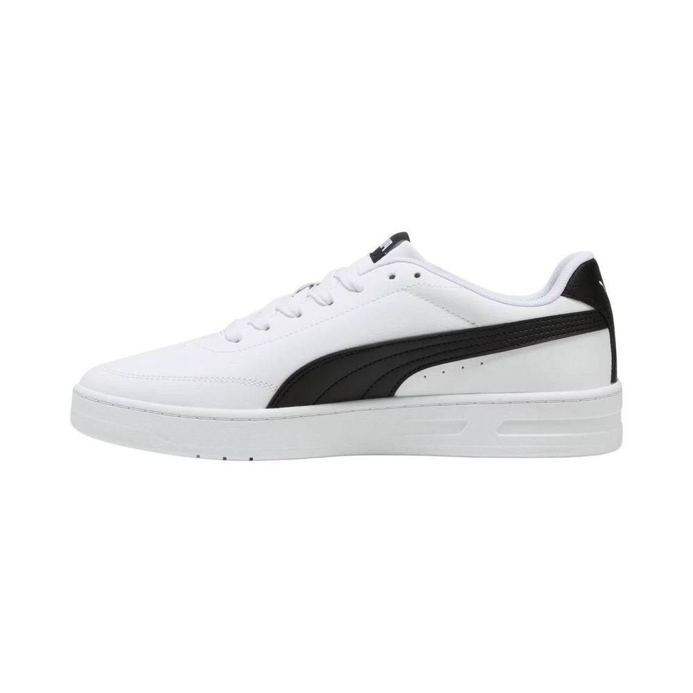 Tênis Puma Court Classic Clean Masculino 404440-01 Branco/Preto 2