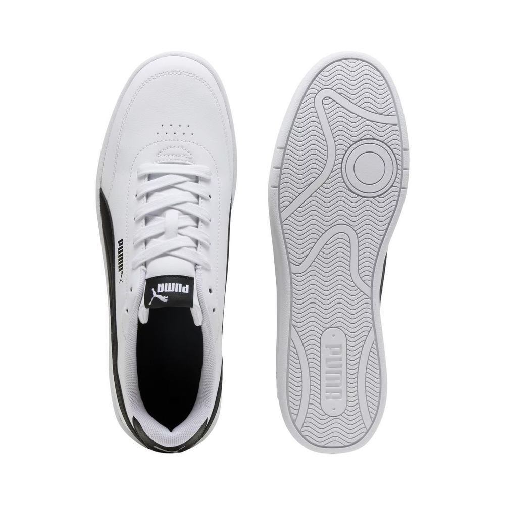 Tênis Puma Court Classic Clean Masculino 404440-01 Branco/Preto 6