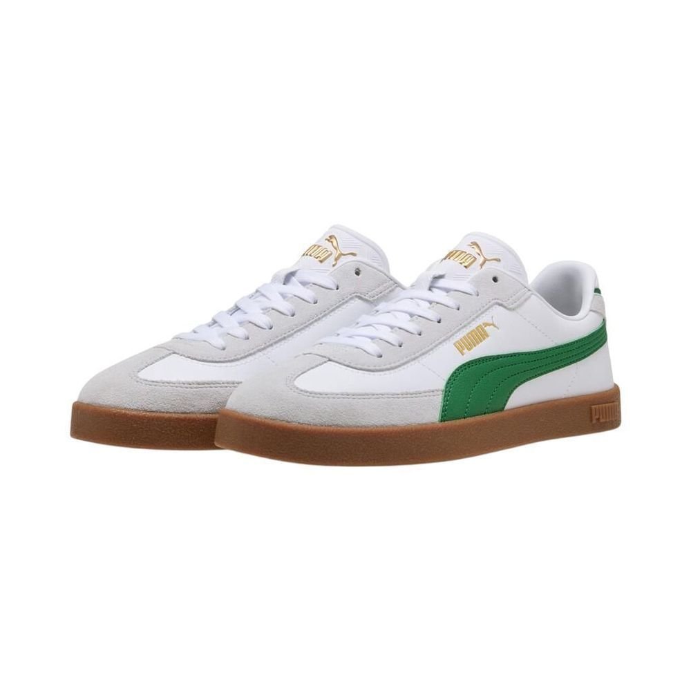 Tênis Puma Club II Era Unissex 397447-22 Branco/Verde 3