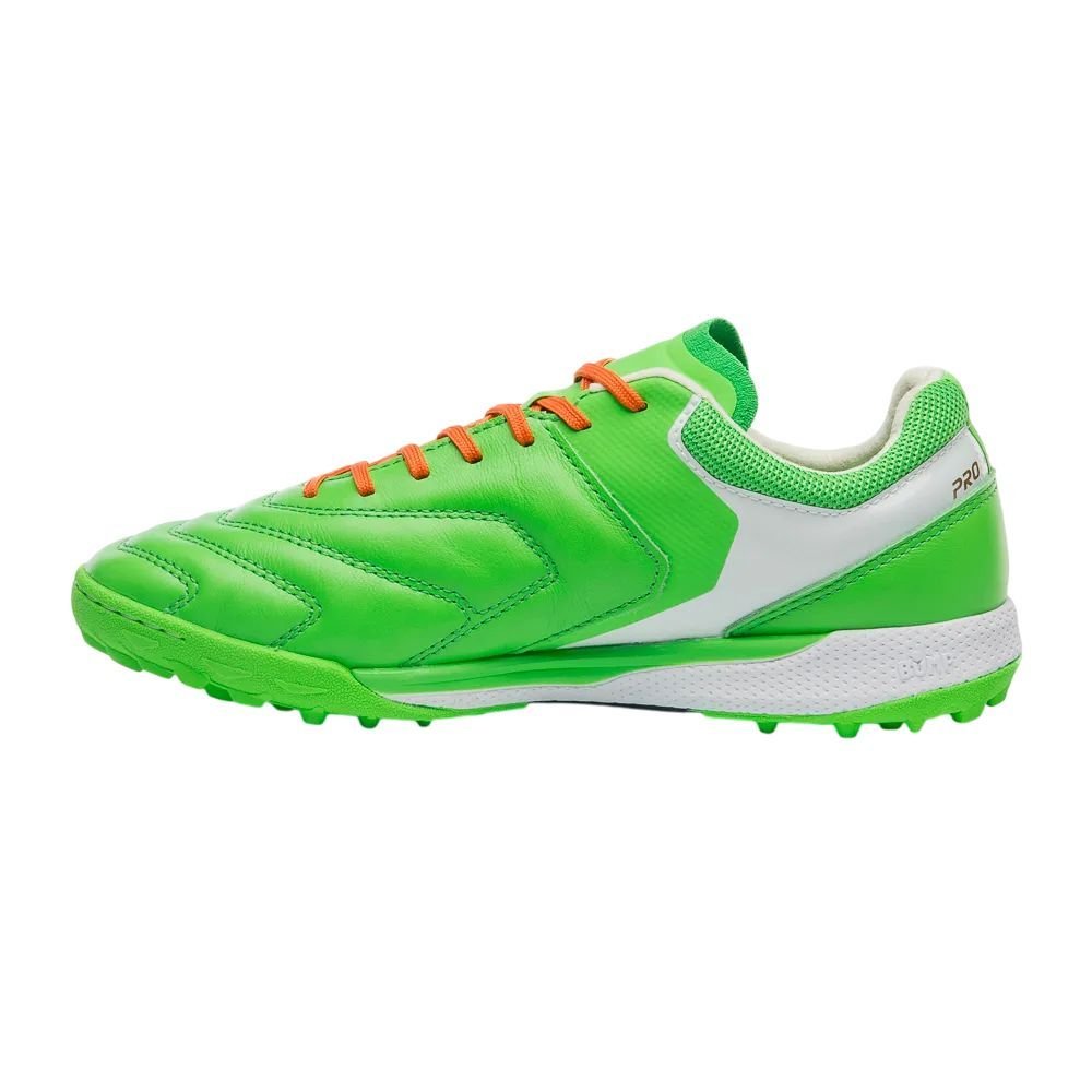 Chuteira Umbro Society Ada Master Class Masc U03FB00355-529 Verde/Laranja 2