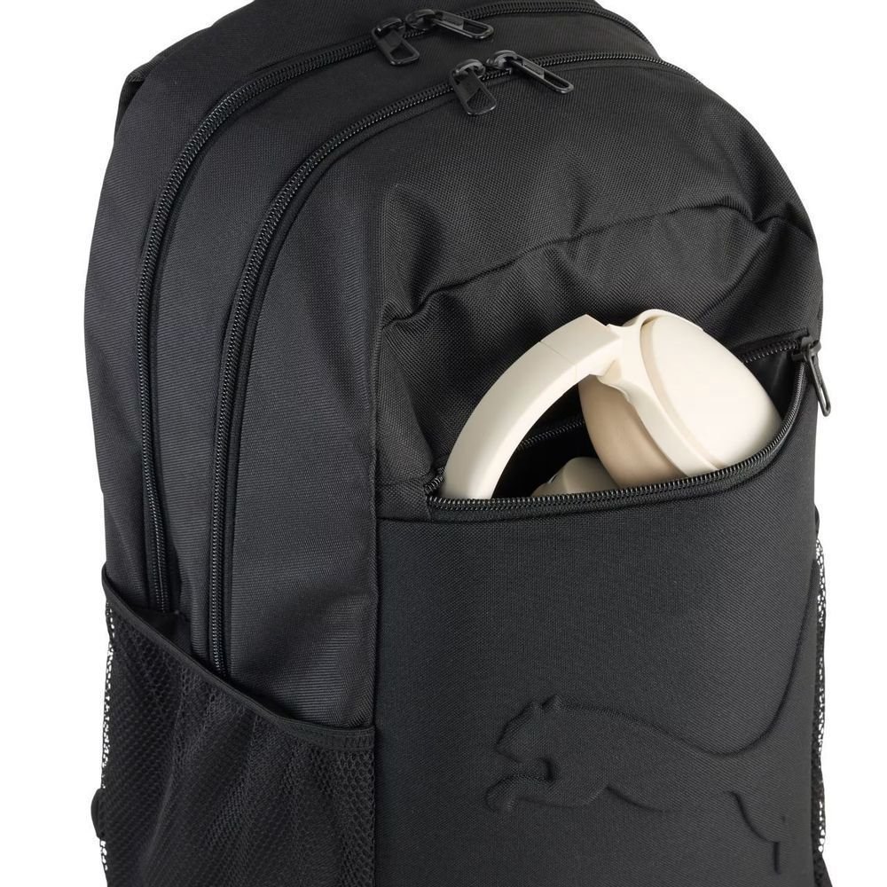 Mochila Puma Buzz Unissex 091153-01 Preto/Branco 3