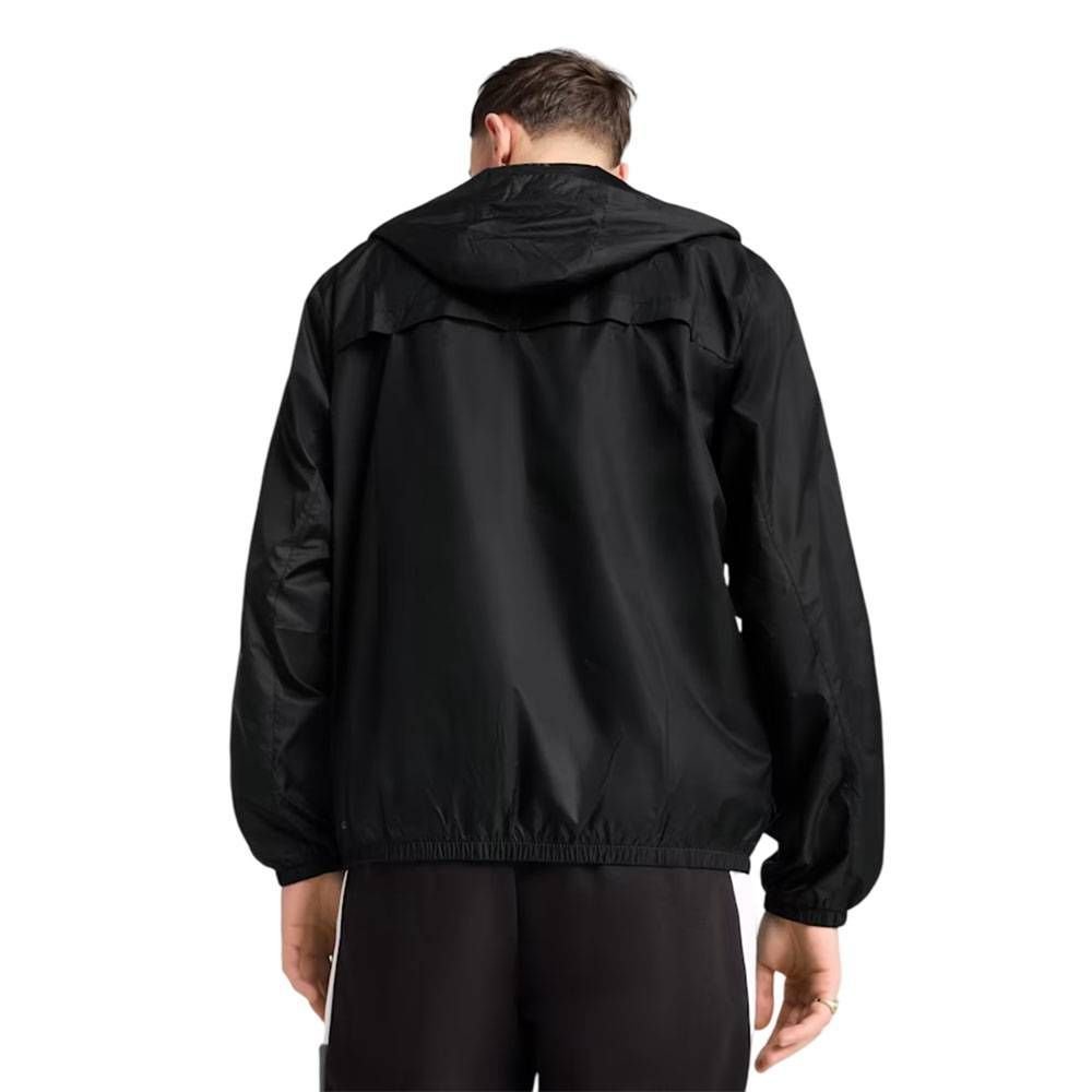 Jaqueta Corta Vento Puma Ess Regular Masculina 684625-01 Preto/Branco 4