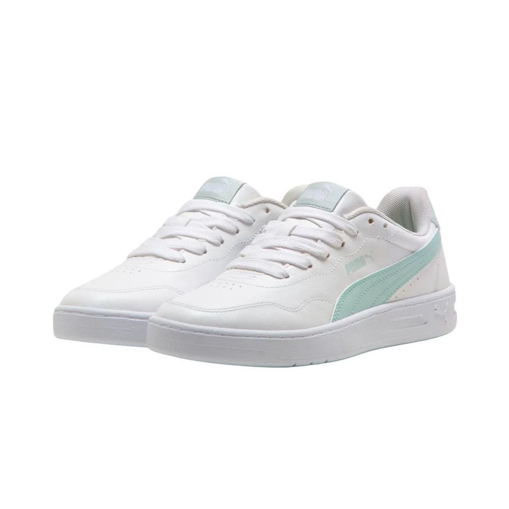 Tênis Puma Court Lally Feminino 404439-06 Branco/Verde Claro 3