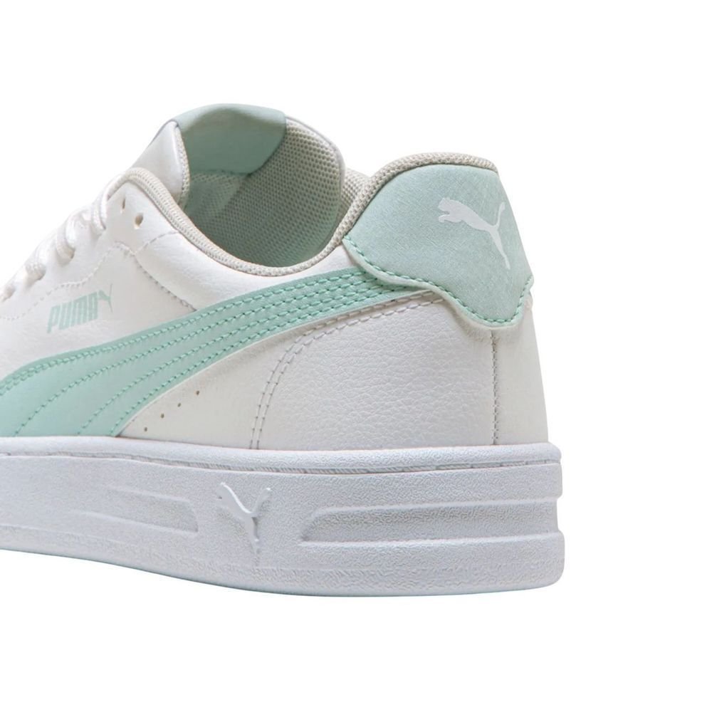 Tênis Puma Court Lally Feminino 404439-06 Branco/Verde Claro 4