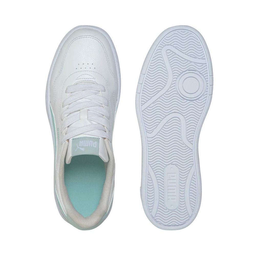 Tênis Puma Court Lally Feminino 404439-06 Branco/Verde Claro 6