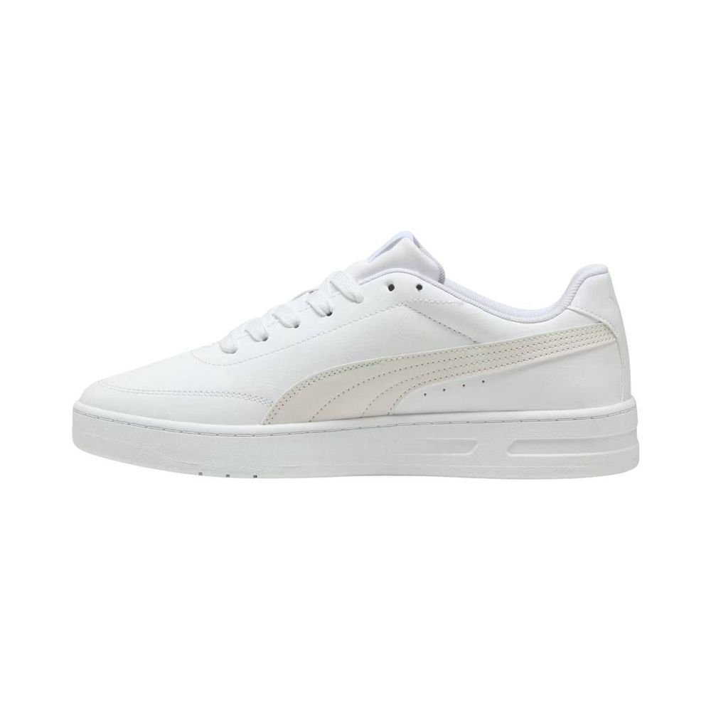 Tênis Puma Court Classic Clean Unissex 404440-07 Branco/Creme 2
