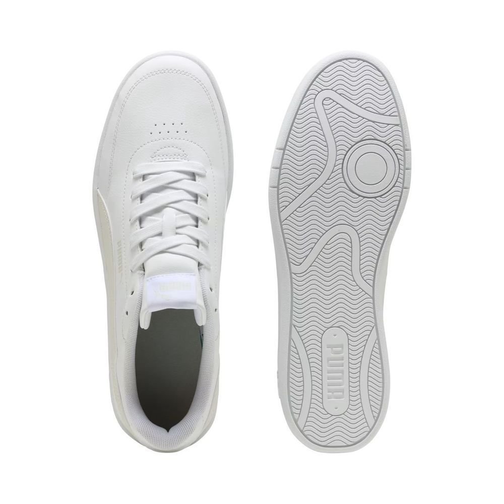 Tênis Puma Court Classic Clean Unissex 404440-07 Branco/Creme 5
