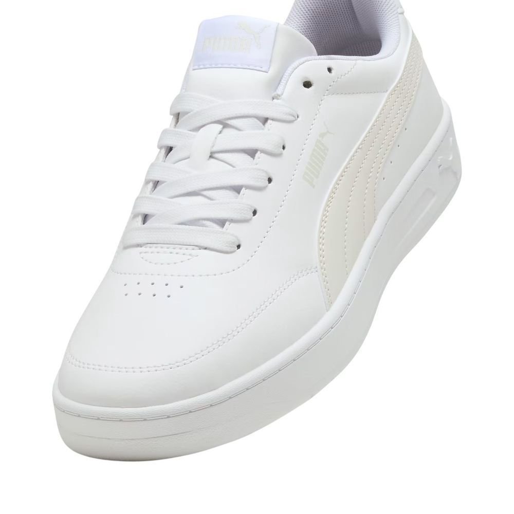 Tênis Puma Court Classic Clean Unissex 404440-07 Branco/Creme 6
