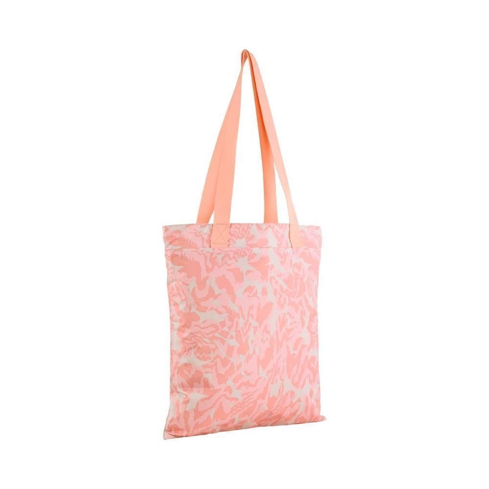 Bolsa Puma Pop Tote Unissex 091336-02 Rosa Claro/Branco 2