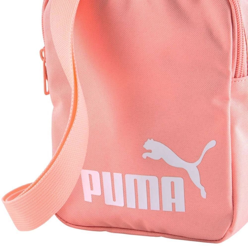 Bolsa Puma Phase Unissex 091173-06 Rosa Claro/Branco 3
