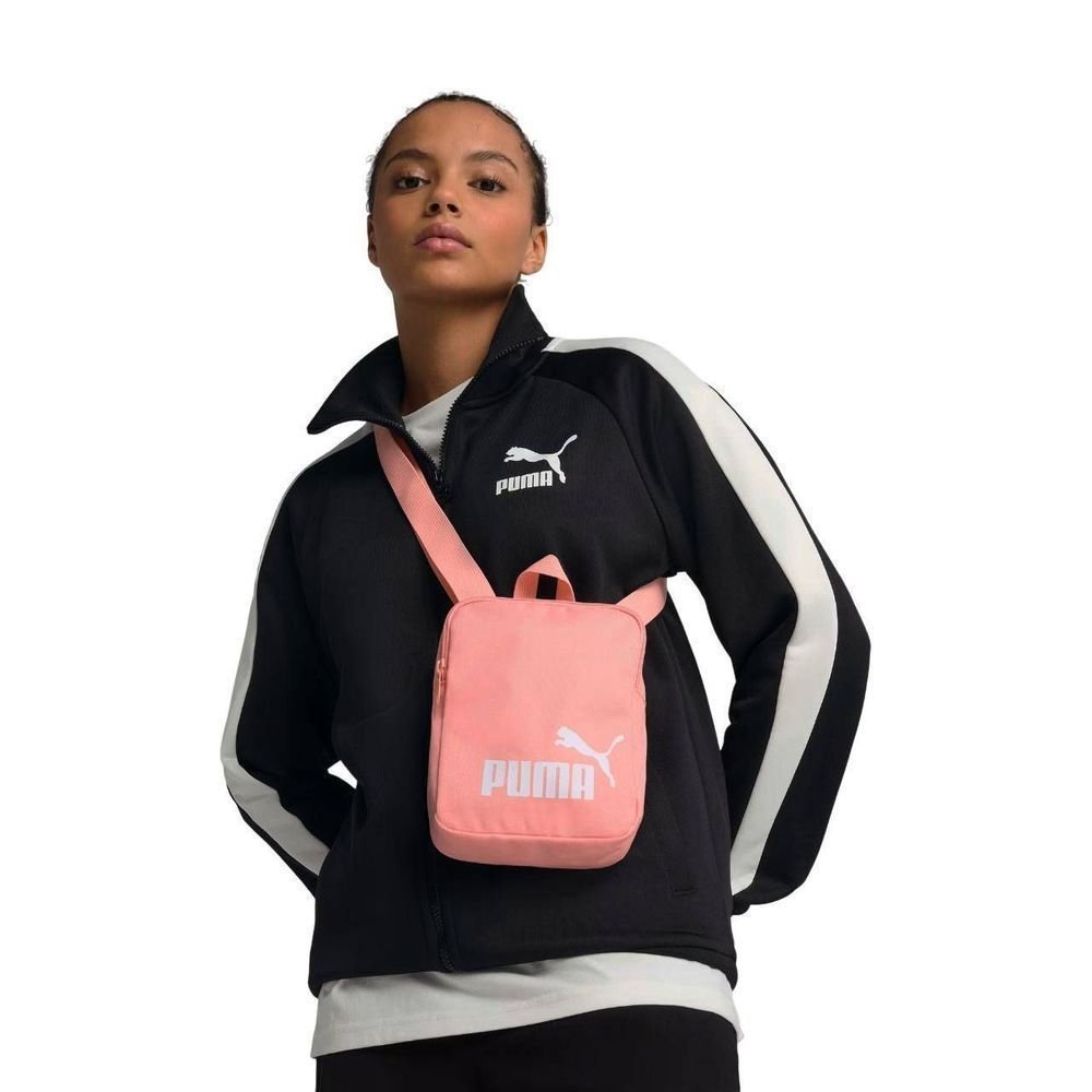 Bolsa Puma Phase Unissex 091173-06 Rosa Claro/Branco 4