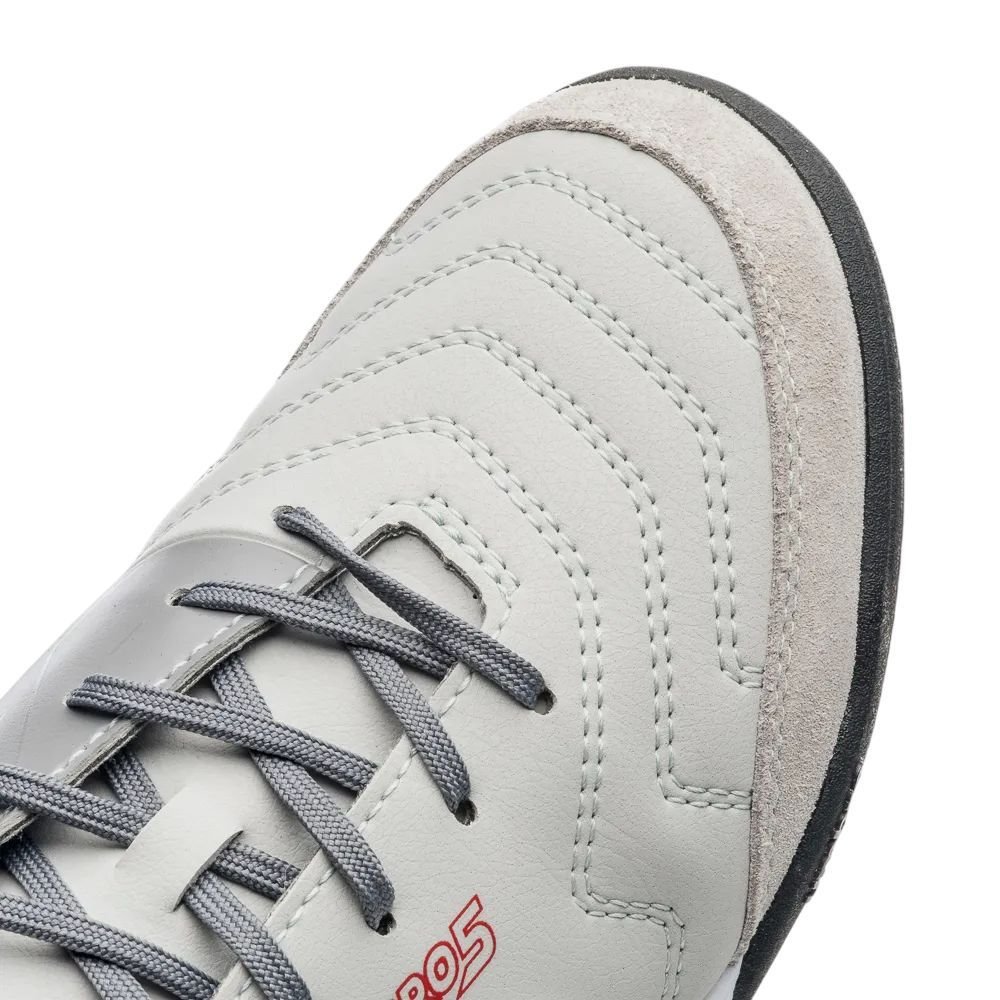 Chuteira Umbro Society Pro 5 Bump Club Masc U01FB043-886 Cinza/Laranja 8