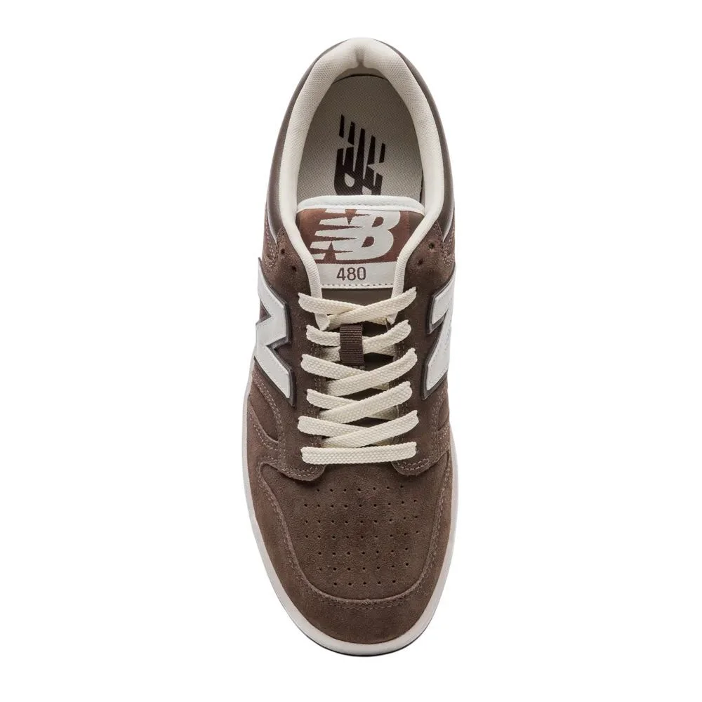 Tênis New Balance 480 Low Masculino BB480LI Marrom/Bege 3