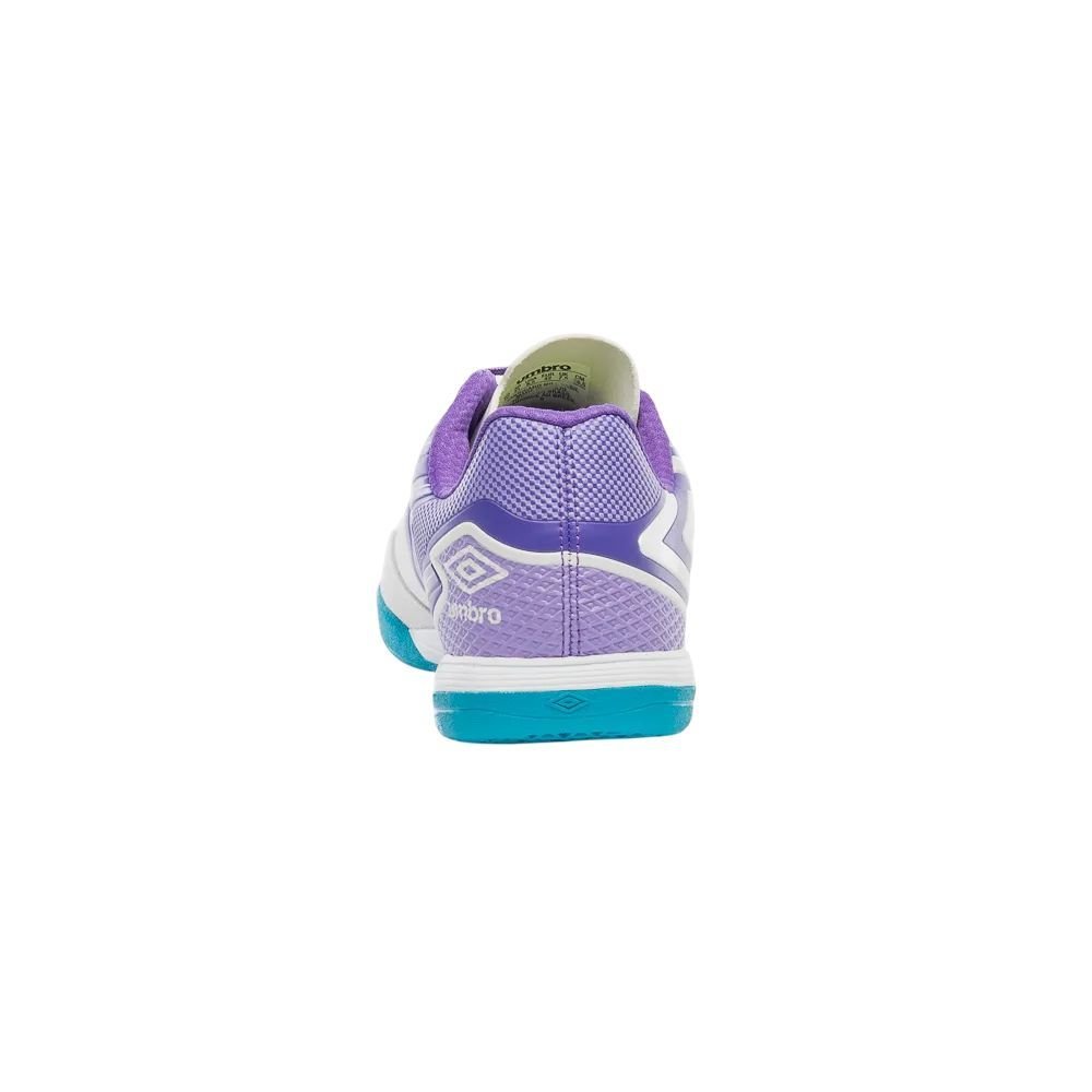 Chuteira Umbro Futsal Pro 5 Bump Club Masculina U01FB042-203 Branco/Azul Claro 6