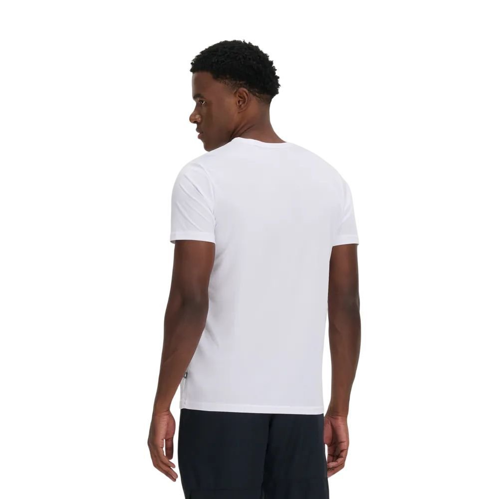 Camiseta New Balance M/C Box Performance Masc MT51072B-WT Branco/Cinza 3